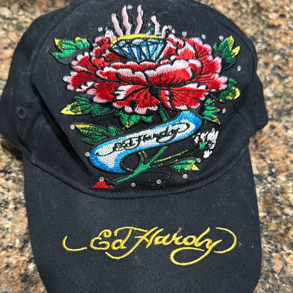 Ed Hardy embroidered baseball cap